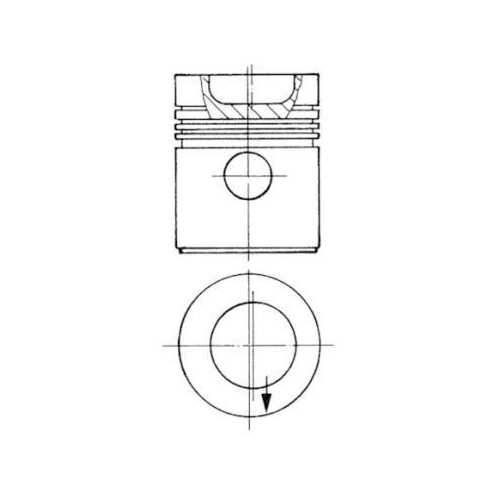 KOLBENSCHMIDT Kolben 92144800