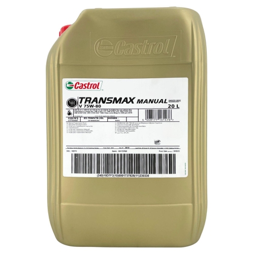 CASTROL Getriebe&ouml;l Syntrans V FE - 20 Liter Kanister 153F8F