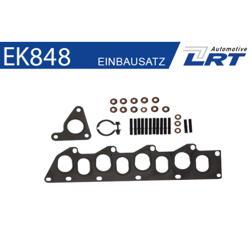LRT Montagesatz, Abgaskr&uuml;mmer EK848