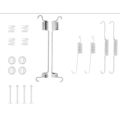 TEXTAR Zubeh&ouml;rsatz, Bremsbacken 97011900