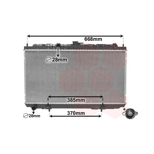 VAN WEZEL K&uuml;hler, Motork&uuml;hlung *** IR PLUS *** 13002215