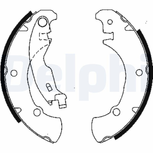 DELPHI Bremsbackensatz LS1840