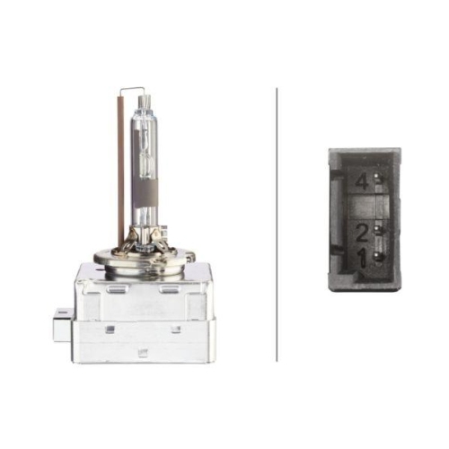 HELLA Gl&uuml;hlampe, Hauptscheinwerfer 8GS 007 949-501