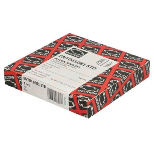 ENGITECH Kolbenringsatz ENT041081 STD