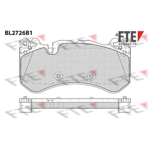 FTE Bremsbelagsatz, Scheibenbremse 9011092