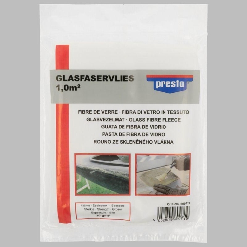Presto Glasfaserspachtel, Glasfaservlie&szlig; 1 m&sup2;, 100x100 cm 600719