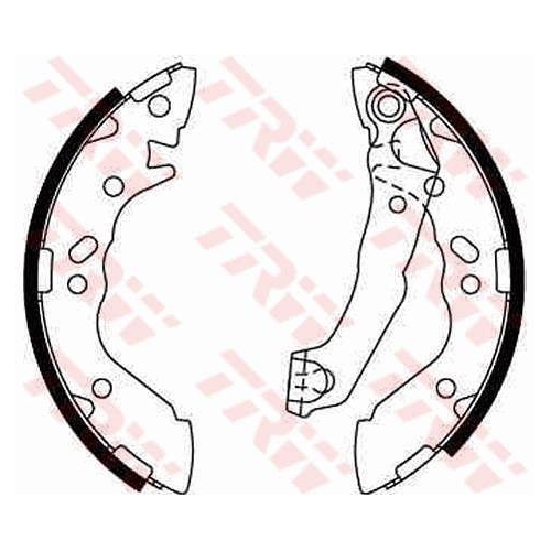 TRW Bremsbackensatz GS8659