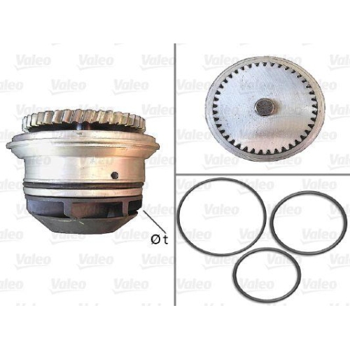 VALEO Wasserpumpe, Motork&uuml;hlung 506877