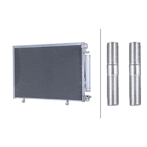 HELLA Kondensator, Klimaanlage >>> Easy2Fit <<< 8FC 366 221-341