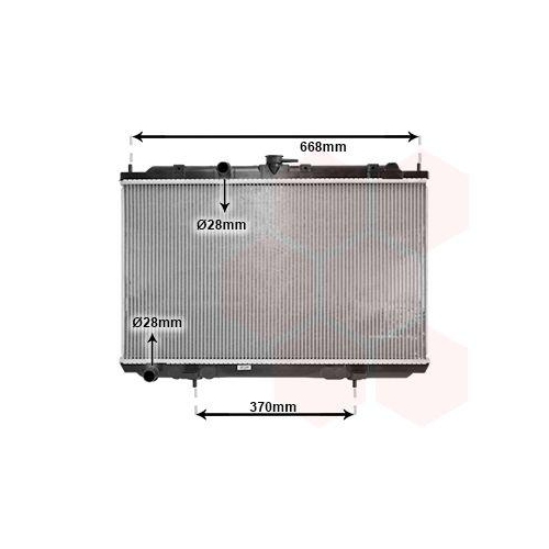VAN WEZEL K&uuml;hler, Motork&uuml;hlung 13002217