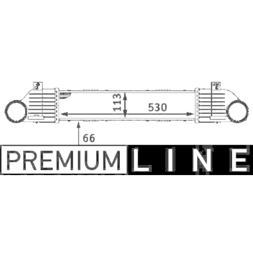 MAHLE Ladeluftkühler BEHR *** PREMIUM LINE *** CI 48 000P