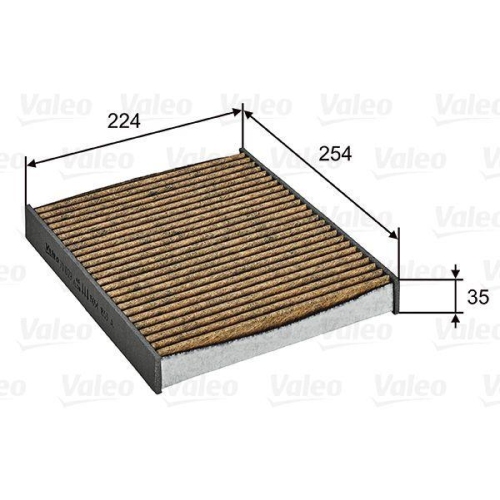 VALEO Filter, Innenraumluft VALEO PROTECT MAX 701029