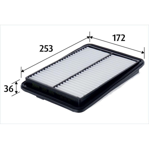 VALEO Luftfilter 585826