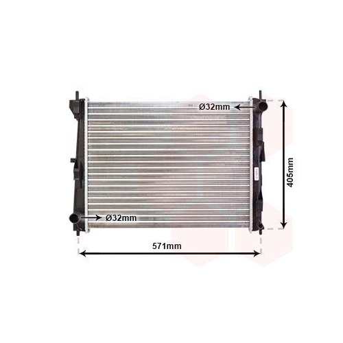 VAN WEZEL K&uuml;hler, Motork&uuml;hlung 13002235