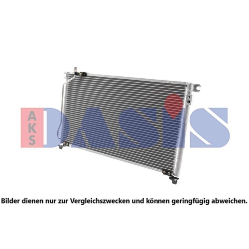 AKS DASIS Kondensator, Klimaanlage 072007N