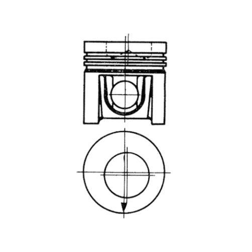 KOLBENSCHMIDT Kolben 92951600