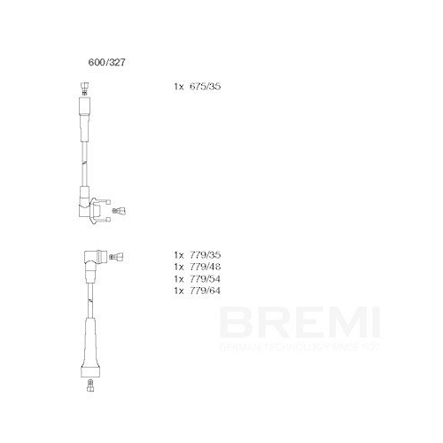 BREMI Z&uuml;ndleitungssatz 600/327