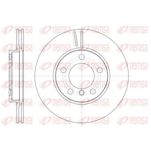 REMSA Bremsscheibe 61439.10