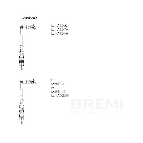 BREMI Zündleitungssatz