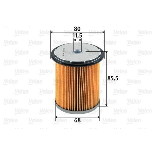 VALEO Kraftstofffilter 587912