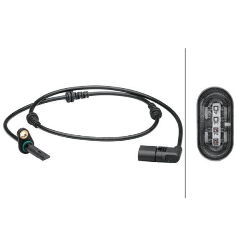 HELLA Sensor, Raddrehzahl 6PU 012 679-431