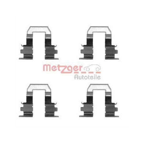 METZGER AUTOTEILE Zubeh&ouml;rsatz, Scheibenbremsbelag 109-1255