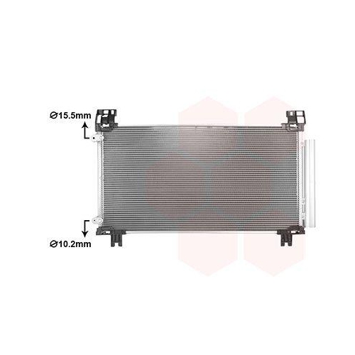 VAN WEZEL Kondensator, Klimaanlage 53015720