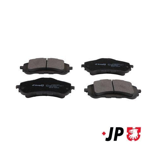 JP GROUP Bremsbelagsatz, Scheibenbremse JP 4163607810