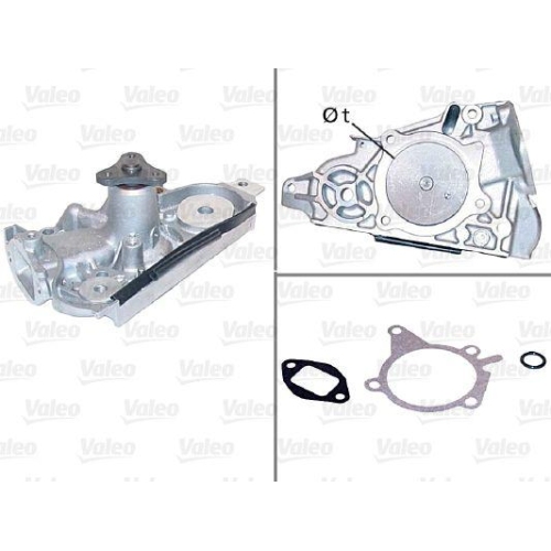 VALEO Wasserpumpe, Motork&uuml;hlung 506948