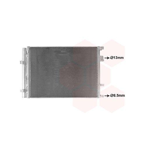 VAN WEZEL Kondensator, Klimaanlage 82015732