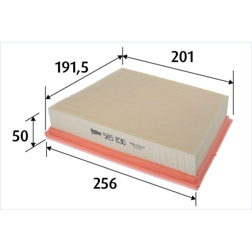 VALEO Luftfilter 585830