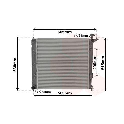 VAN WEZEL K&uuml;hler, Motork&uuml;hlung 83012710