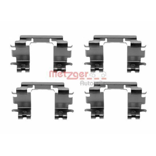 METZGER AUTOTEILE Zubeh&ouml;rsatz, Scheibenbremsbelag 109-1670