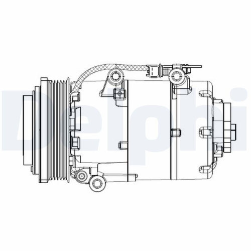 DELPHI Kompressor, Klimaanlage CS20358