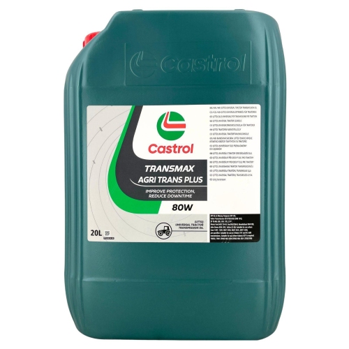 Castrol Transmax Agri Trans Plus 80W Landmaschinen-Getriebe&ouml;l ZF TE-ML 20 Liter