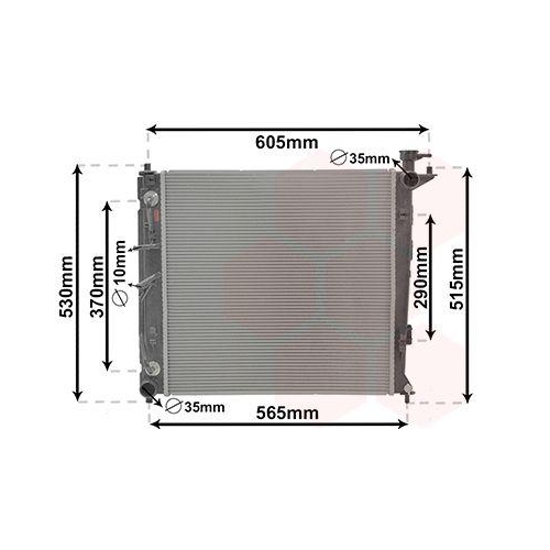 VAN WEZEL K&uuml;hler, Motork&uuml;hlung 83012711