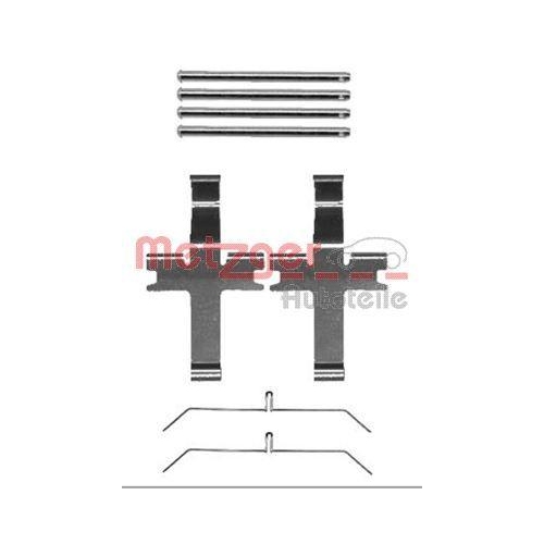 METZGER AUTOTEILE Zubeh&ouml;rsatz, Scheibenbremsbelag 109-1752