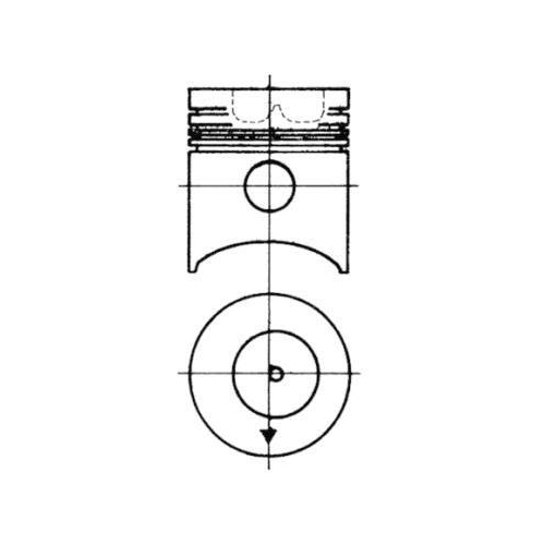 KOLBENSCHMIDT Kolben 93063600