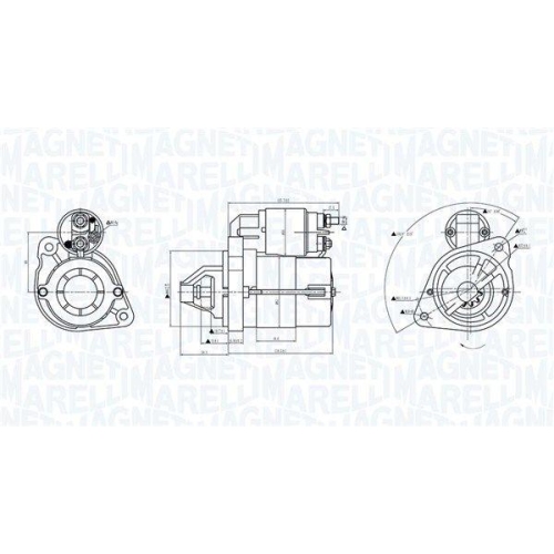 MAGNETI MARELLI Generator 063731508010
