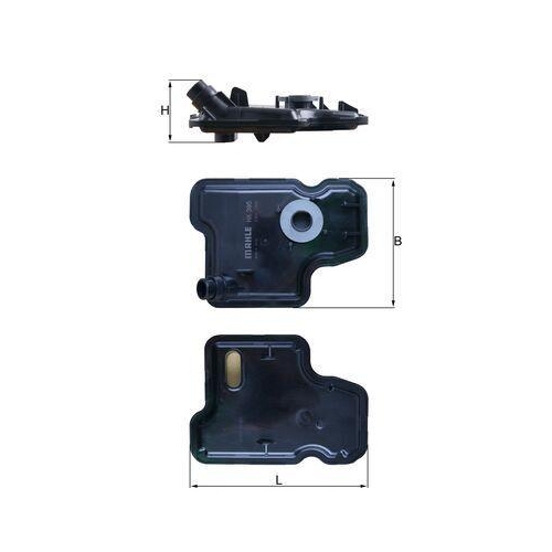 MAHLE Hydraulikfilter, Automatikgetriebe HX 395