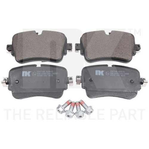 NK Bremsbelagsatz, Scheibenbremse 2247140