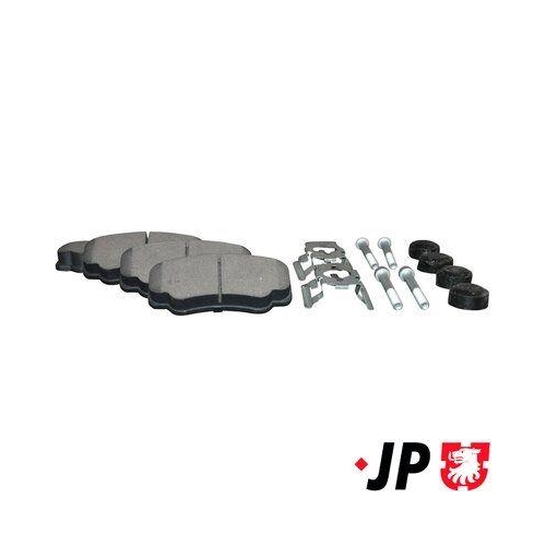 JP GROUP Bremsbelagsatz, Scheibenbremse JP 4163700610