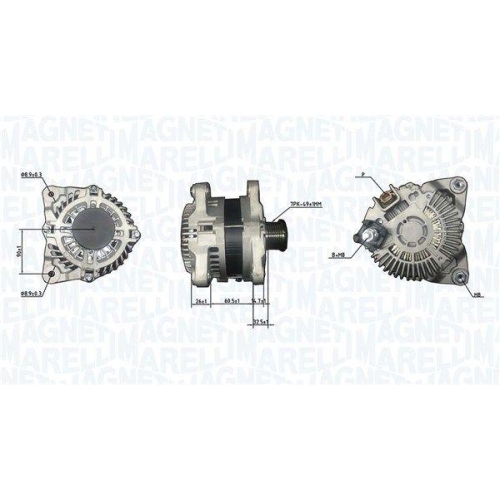 MAGNETI MARELLI Generator 063732186010