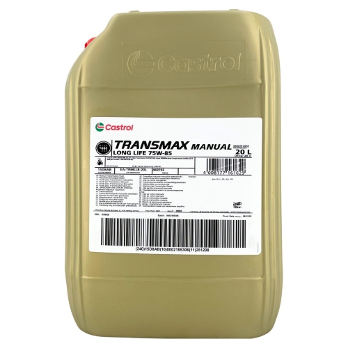 Schaltgetriebe&ouml;l Castrol Transmax Manual Longlife 75W-85 MB 235.4 GL-4 20 Liter