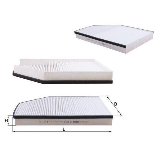 MAHLE Filter, Innenraumluft LA 863/1