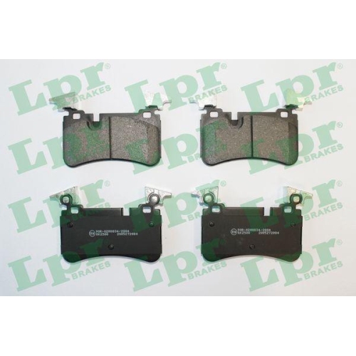 LPR Bremsbelagsatz, Scheibenbremse