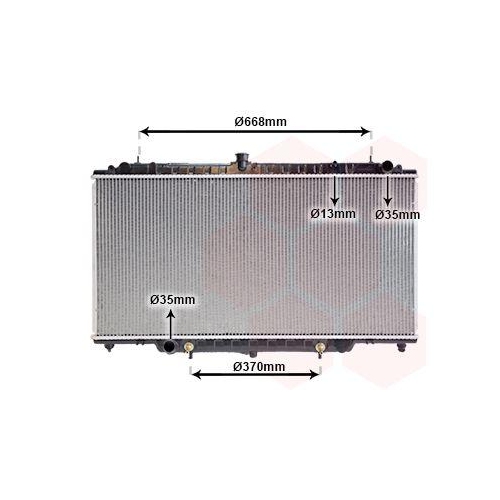 VAN WEZEL K&uuml;hler, Motork&uuml;hlung 13002264