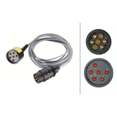 HELLA Pr&uuml;fger&auml;t, Anh&auml;ngersteckdose 8PD 004 509-001