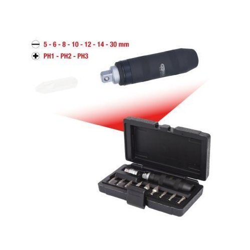 1/2 Zoll Hand-Schlagschraubendreher-Satz, 11-tlg KS TOOLS 515.1003