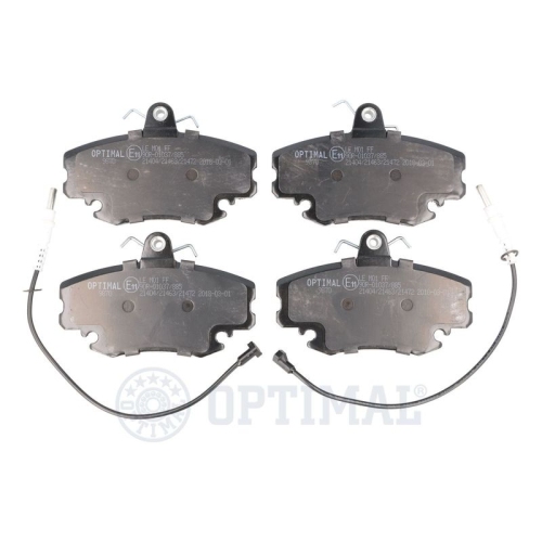 OPTIMAL Bremsbelagsatz, Scheibenbremse BP-09870